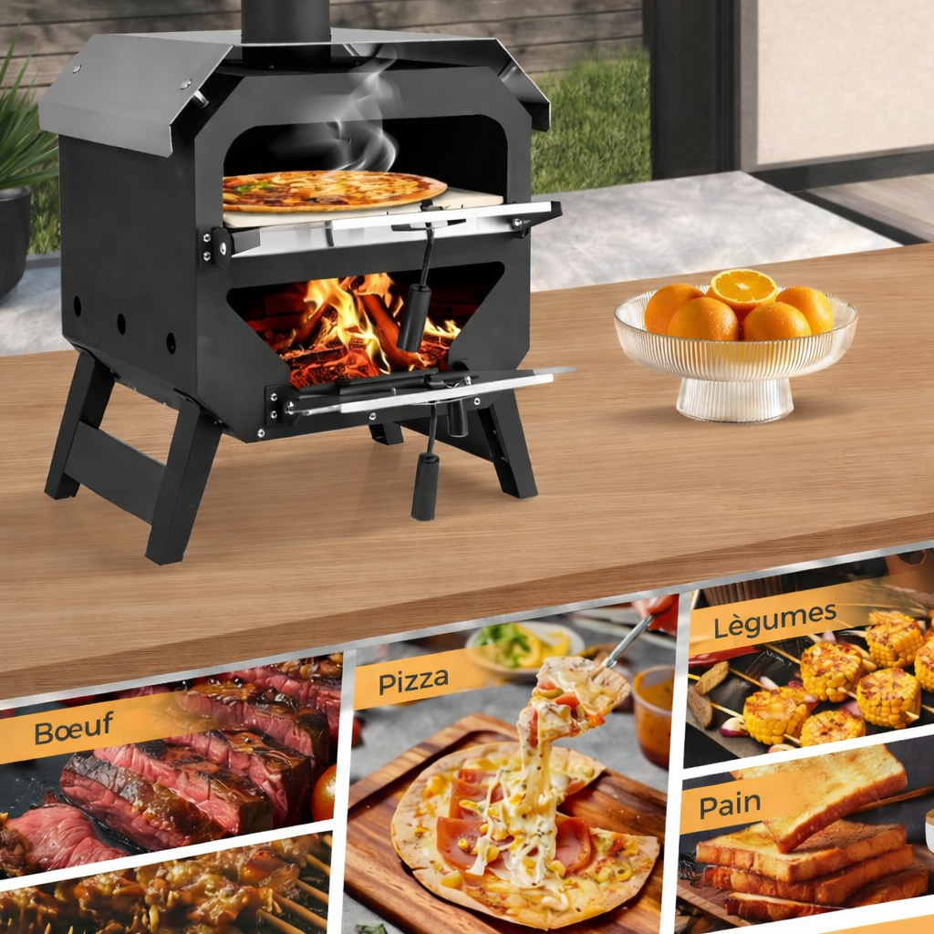 Four à Pizza à Bois Extérieur